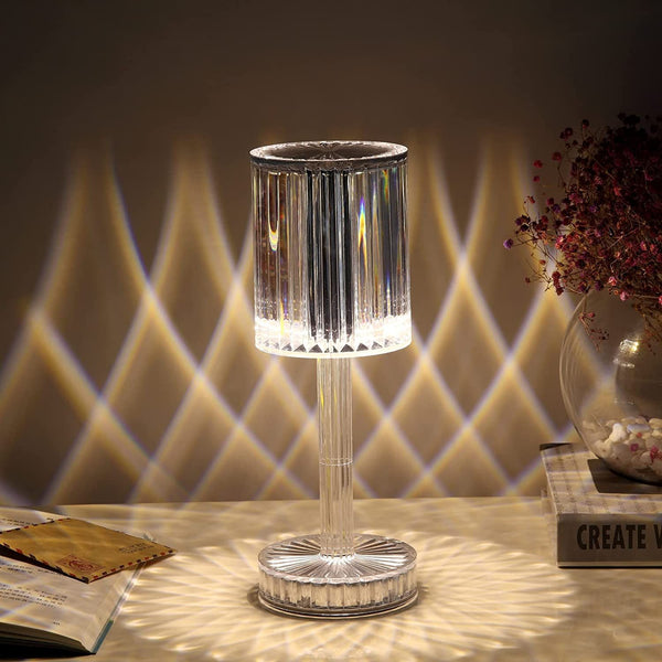 Beautiful Glass Desk Lamp Living Room Bedroom Bed Lamp Hotel