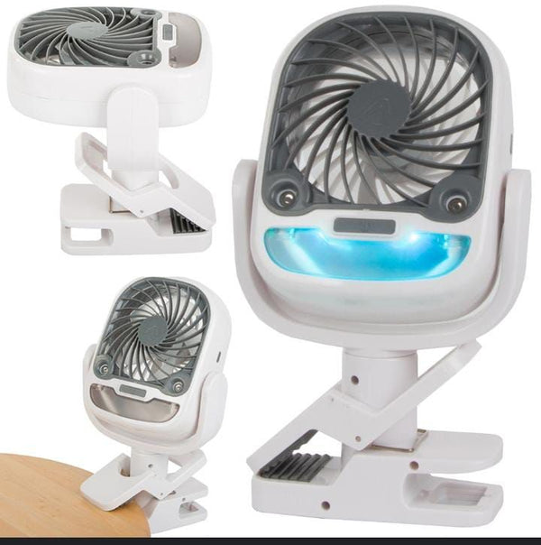 Deske Fan Standing Stick Air Humidifier Usb RGB 2in1 Cooling fan