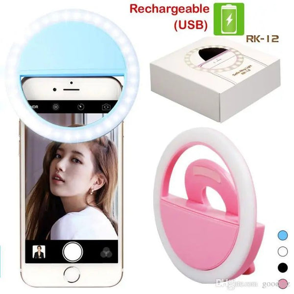 Mobile Selfie Ring Light Portable Selfie LED Ring Light for Mobile