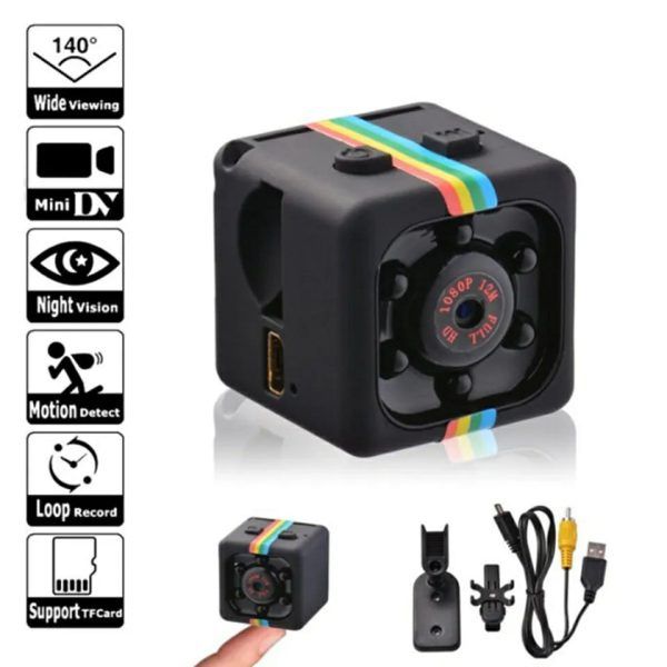 Sq11 Mini Camera Hd 1080p Sensor Night Vision Camcorder Motion Dvr Micro Camera